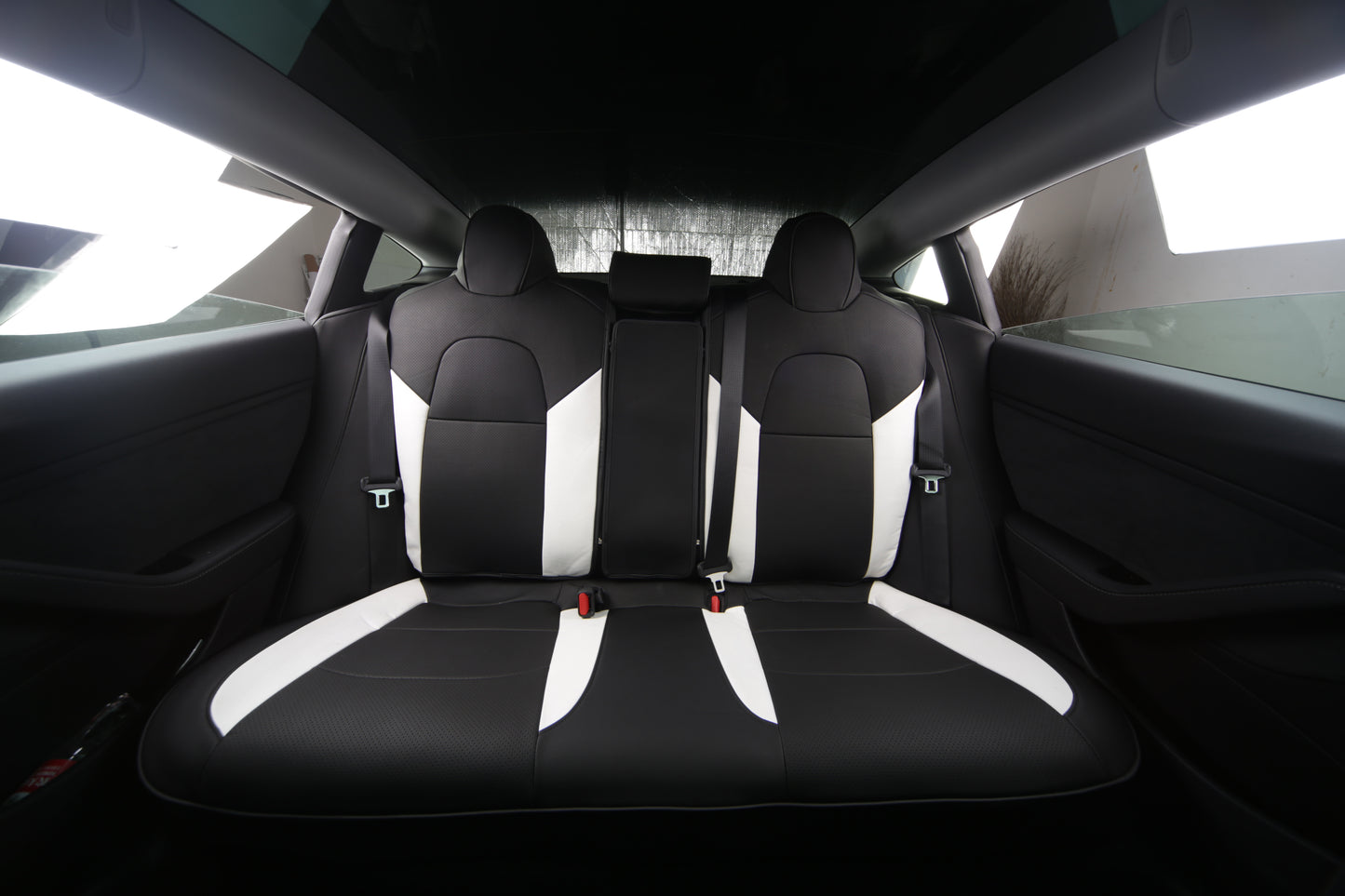 Model Y: PU Leather Full Seat Cover (12 PCs)