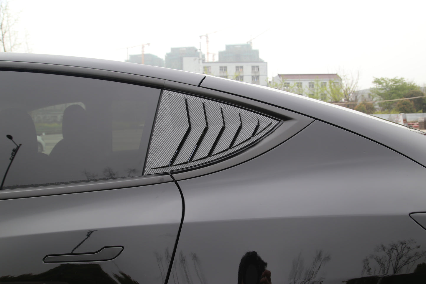Model Y: Rear Window Triangular Shutters (2 PCs)
