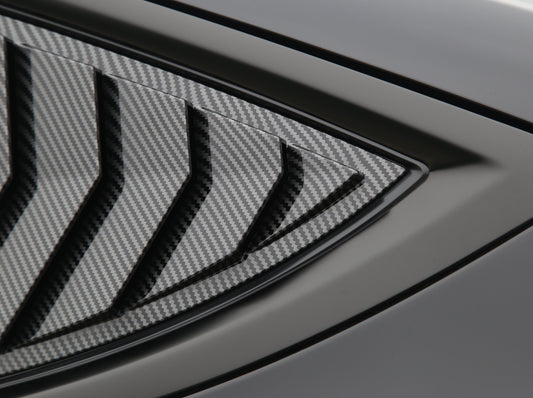 Model Y: Rear Window Triangular Shutters (2 PCs)