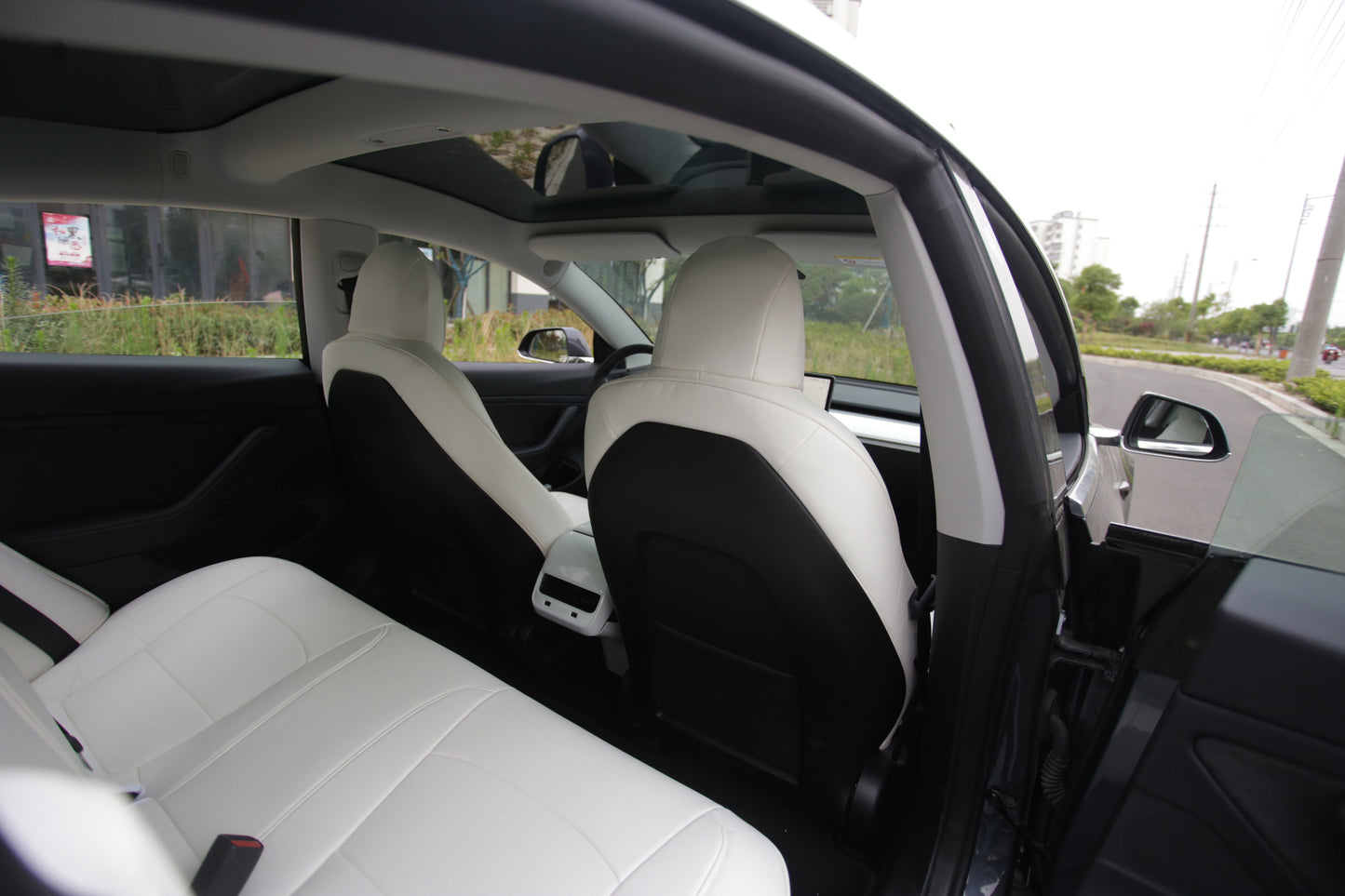 Model 3: PU Leather Full Seat Cover (12 PCs)