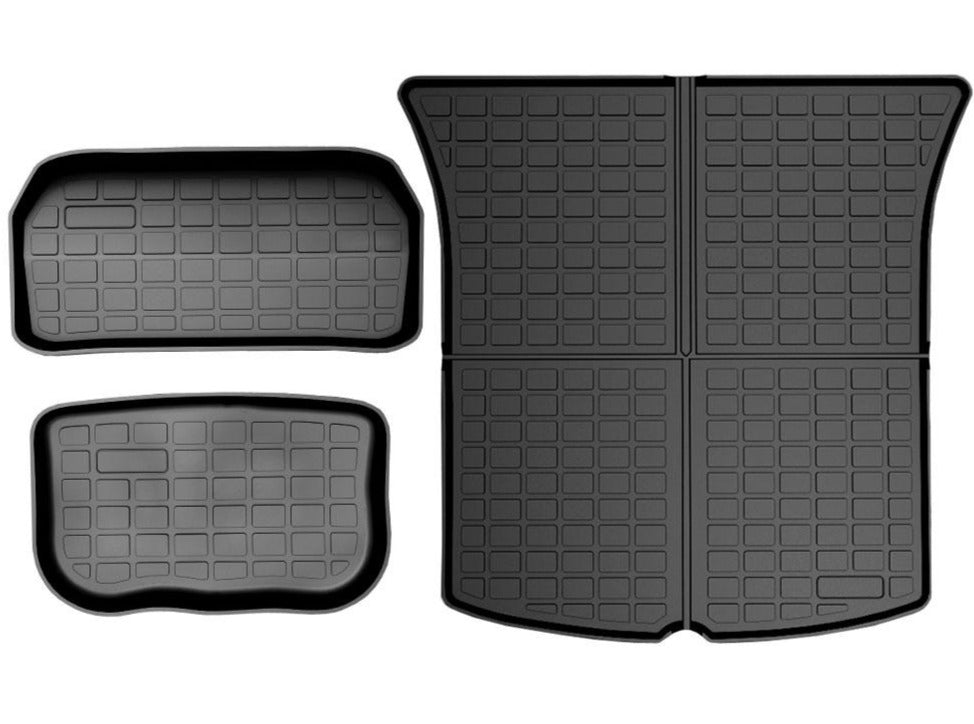 Model Y: Frunk & Trunk Mats Set (TPE-O Rubber, 3 PCs)