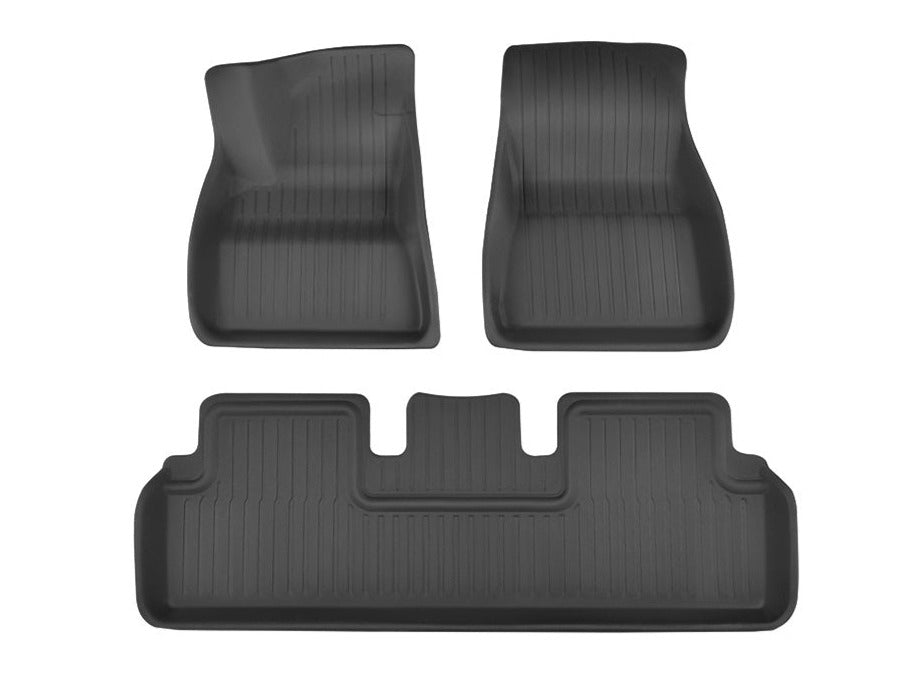 Model 3 2021-2022: XPE All-weather 3D Floor Mats (3 PCs)