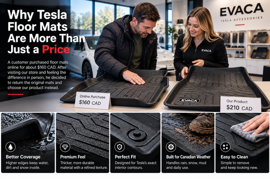 Tesla Floor Mats: Why Quality Matters | EVACA Canada