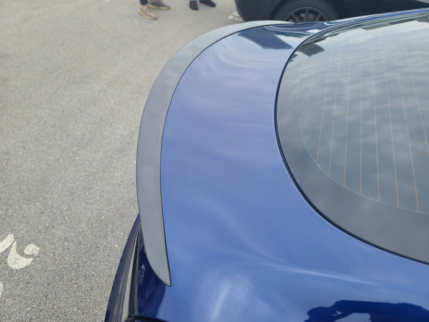 Model S: Real Carbon Fibre Performance Spoiler