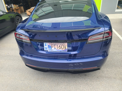 Model S: Real Carbon Fibre Performance Spoiler