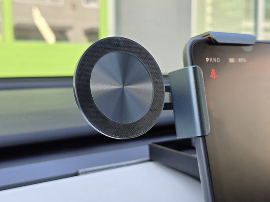 Model 3/Y/CT: Magnetic Rotatable Screen Edge Phone Holder Mount