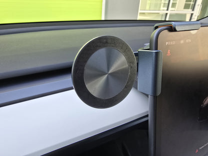 Model 3/Y/CT: Magnetic Rotatable Screen Edge Phone Holder Mount
