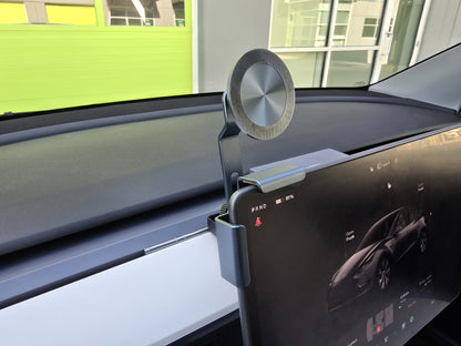 Model 3/Y/CT: Magnetic Rotatable Screen Edge Phone Holder Mount