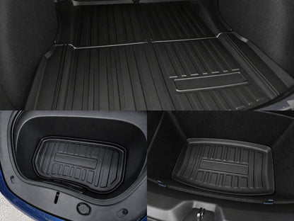 Model 3 Highland 2024+: TPE Frunk & Trunk Liners Set (3 PCs)