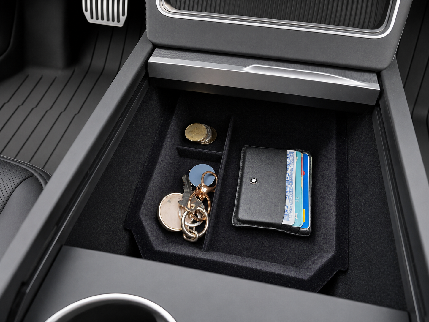 Model 3 Highland 2024+/ Y Juniper 2026+: XL Centre Console Organizer Tray