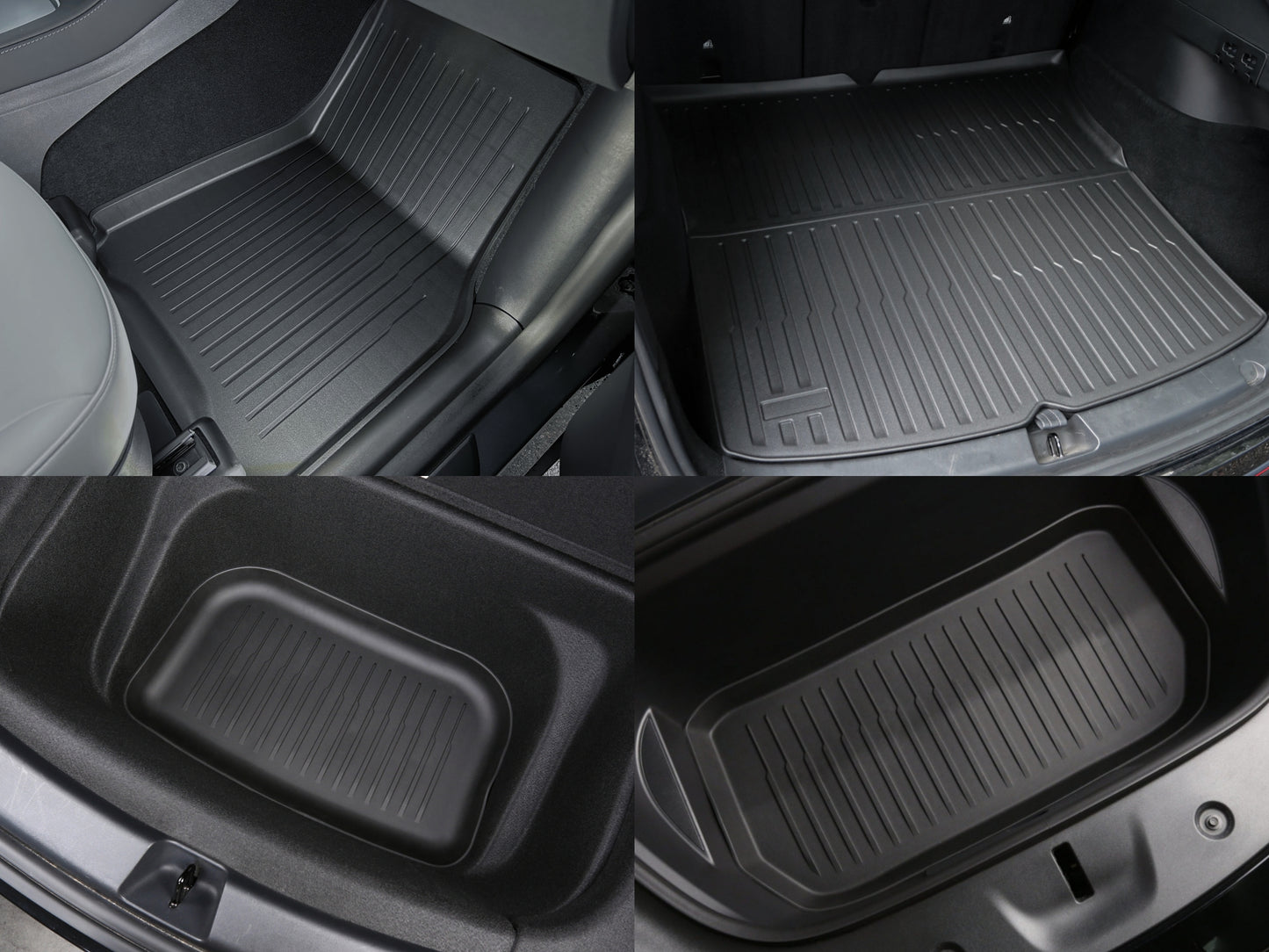 Model Y Legacy: Full All-weather Floor/Frunk/Trunk Mats Bundle Set (6 PCs)