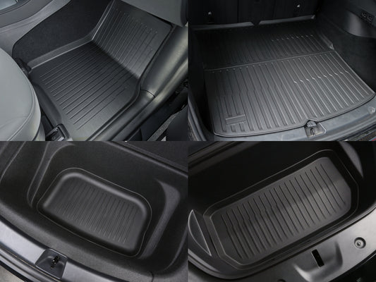 Model Y Legacy: Full All-weather Floor/Frunk/Trunk Mats Bundle Set (6 PCs)