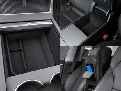 Model 3 Highland 2024+/ Model Y Juniper 2026+: Organizer Tray Bundle (3PCs)