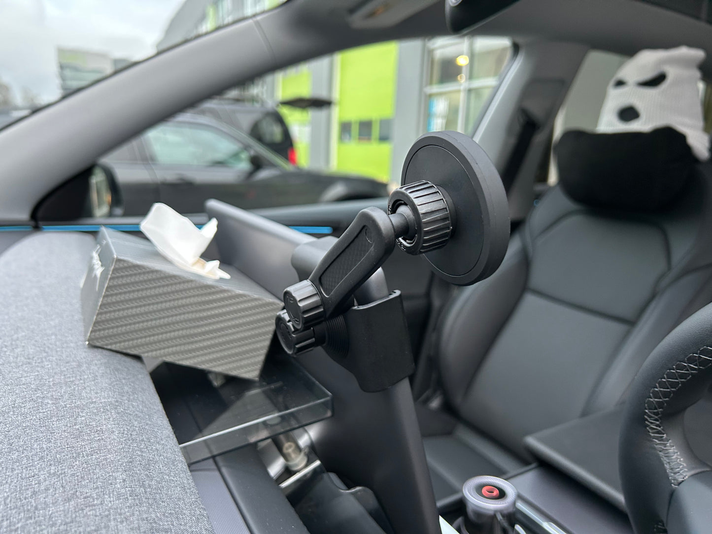 Model 3/Y: Magnetic Rotatable Screen Edge Phone Holder Mount