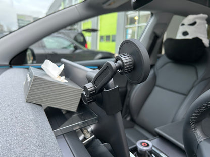 Model 3/Y: Magnetic Rotatable Screen Edge Phone Holder Mount