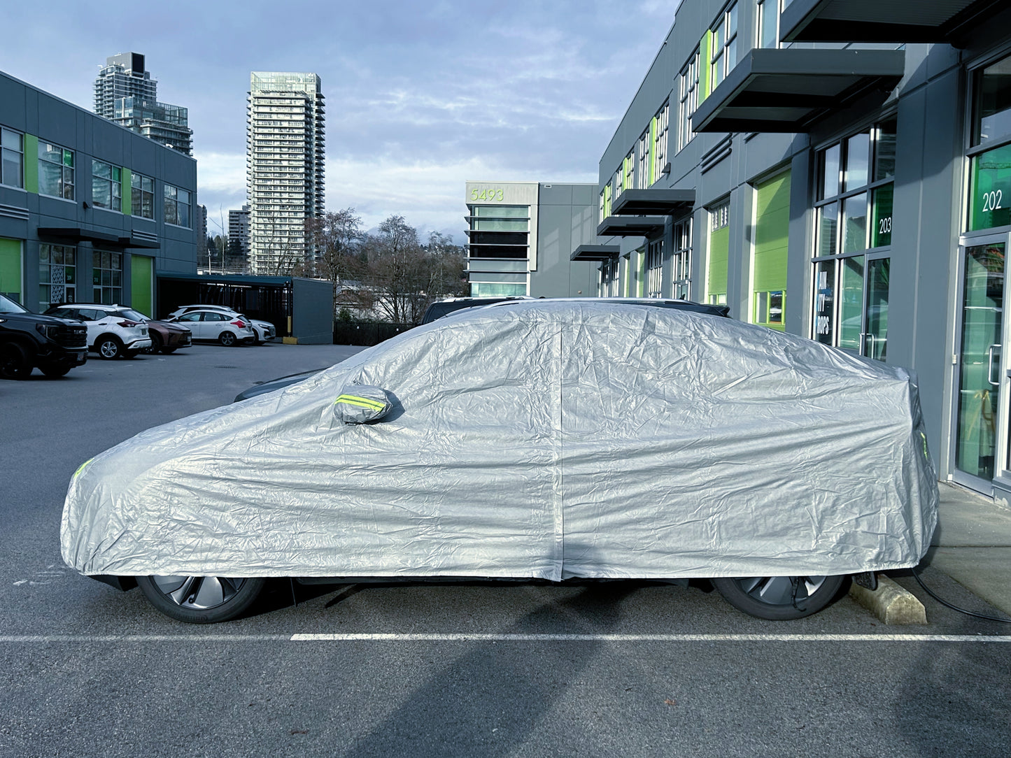 Model 3/Y: All-Weather Full Car Protection Cover