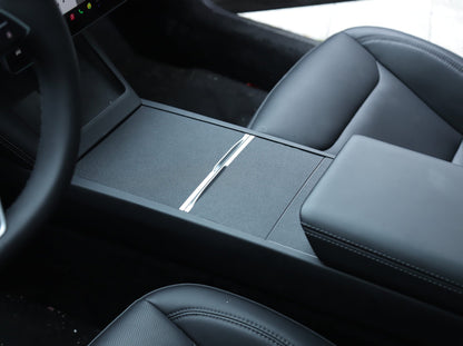 Model 3 Highland 2024-2025/ Model Y Juniper 2025: Centre Console Cover Wrap (3PCs) (T2 Gift)