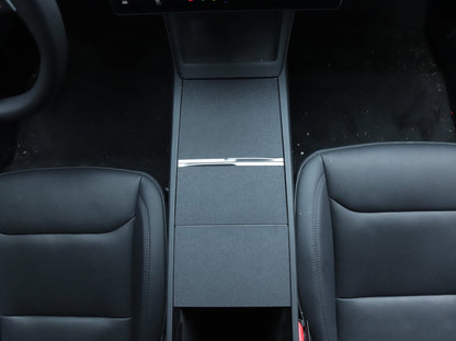 Model 3 Highland 2024-2025/ Model Y Juniper 2025: Centre Console Cover Wrap (3PCs) (T2 Gift)