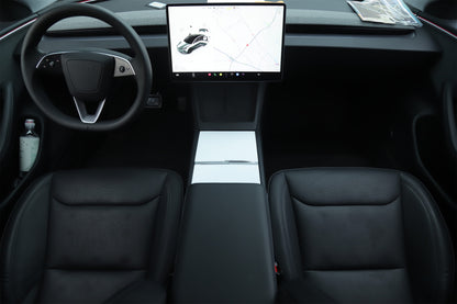 Model 3 Highland 2024-2025/ Model Y Juniper 2025: Centre Console Cover Wrap (3PCs) (T2 Gift)