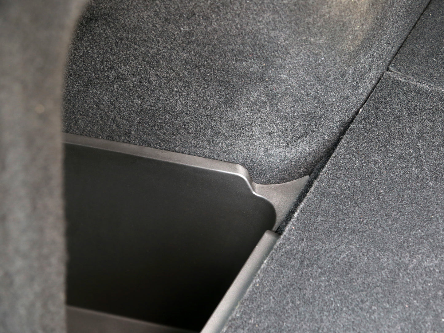 Model Y Juniper 2026+: Rear Trunk Side Storage Bins + Flocked Lids (4 PCs)