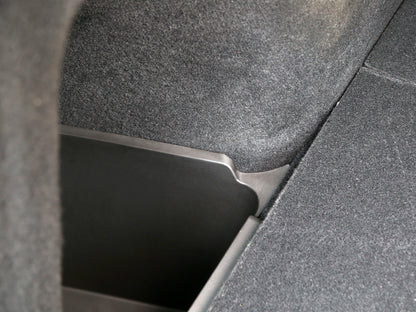 Model Y Juniper 2026+: Rear Trunk Side Storage Bins + Flocked Lids (4 PCs)