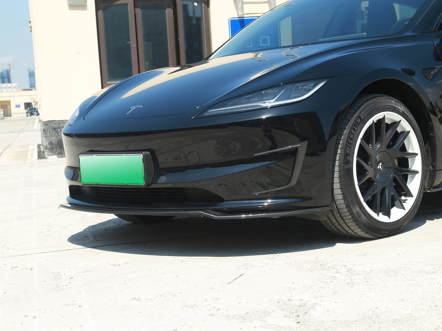 Model 3 Highland: Front Air Deflector Lip (3 PCs)