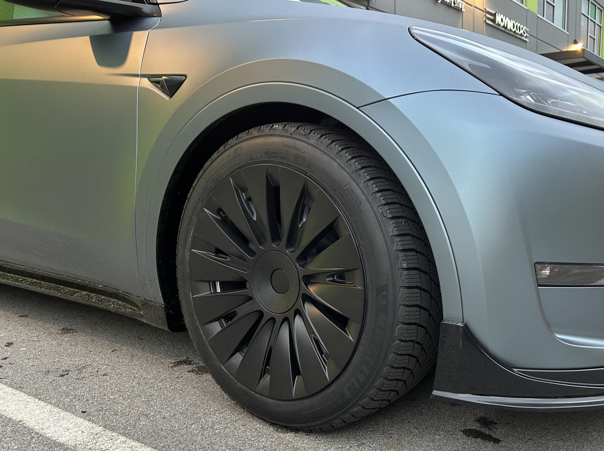 Model Y: 19 New Aero Turbine Wheel Protector Cover – EVACA, Premium  Accessories for Tesla Model 3 & Model Y