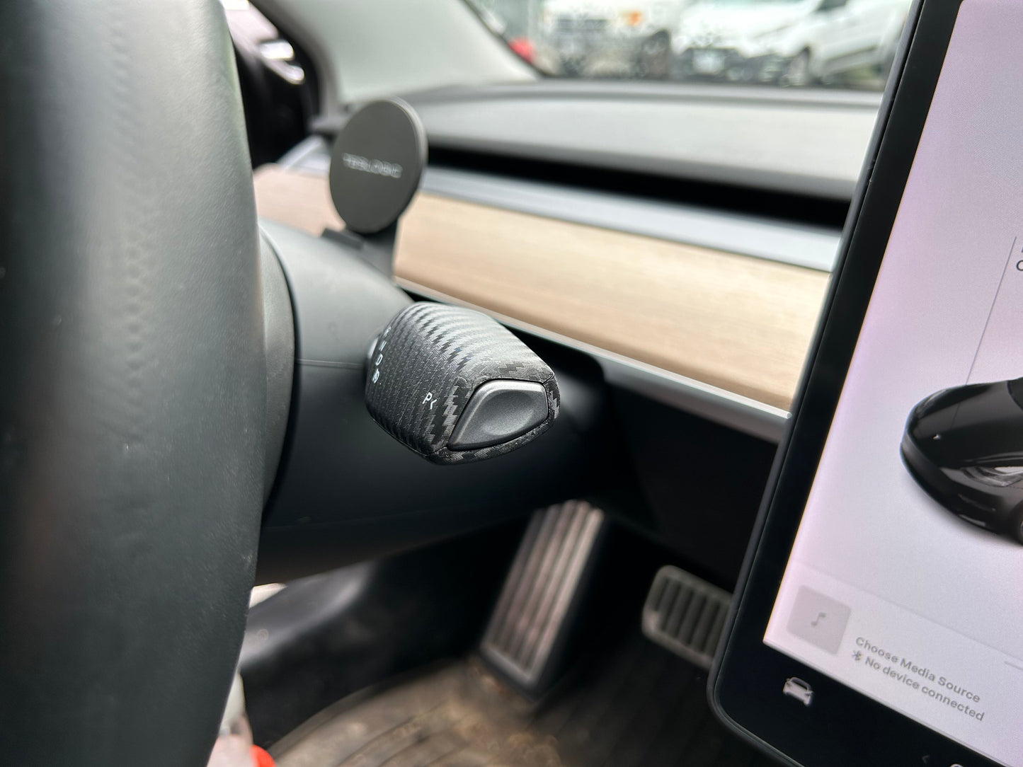 Model 3/Y: ABS Gear Shift and Wiper Control Lever Covers