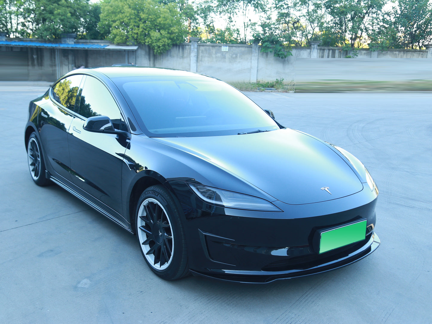 Model 3 Highland: Front Air Deflector Lip (3 PCs)