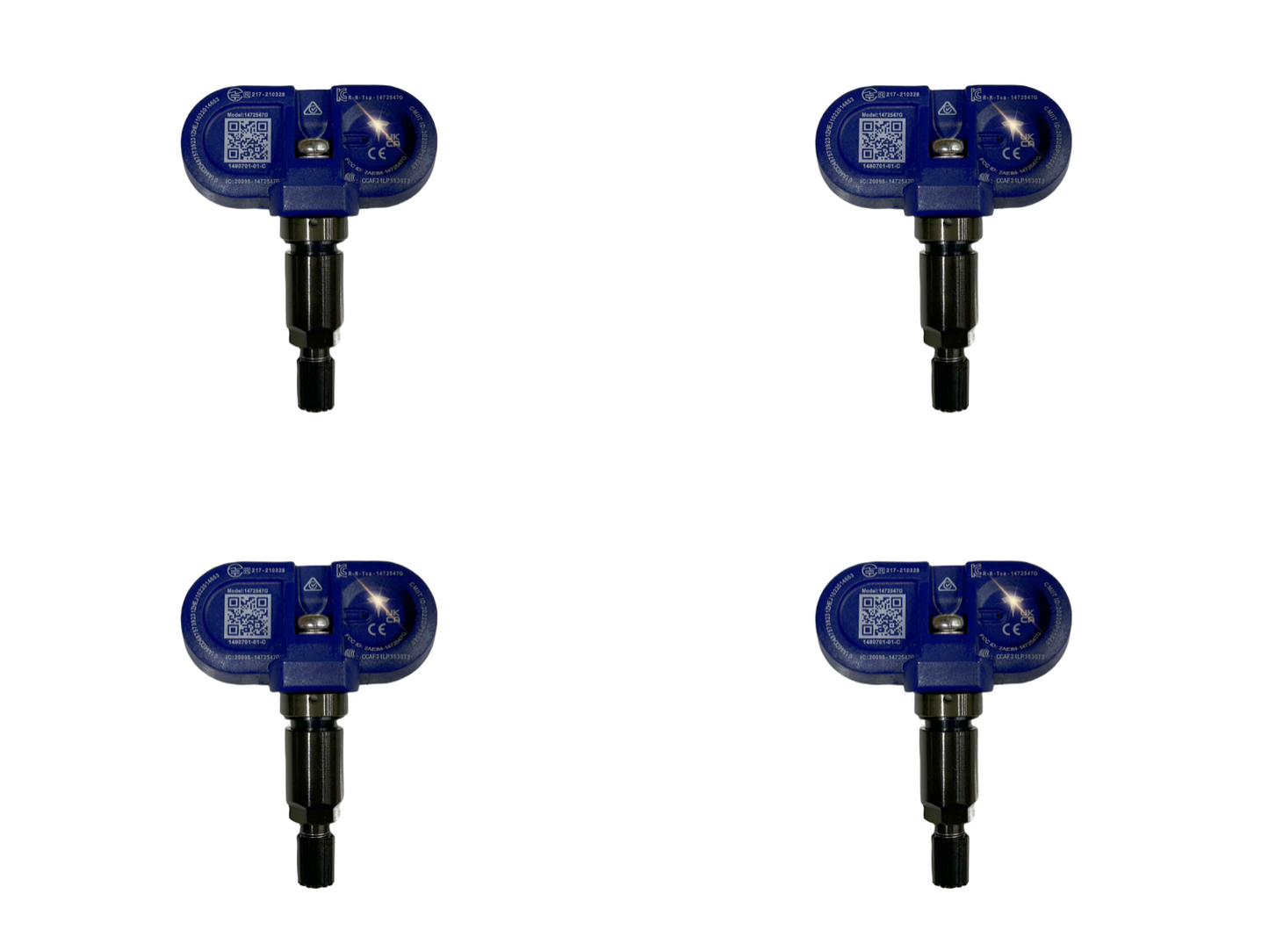 Model S/3/X/Y: OEM TPMS Bluetooth Tire Pressure Monitoring Sensors 