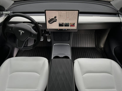 Model Y Legacy 7 Seaters: Full All-weather Floor/Frunk/Trunk Mats Bundle Set (9 PCs)