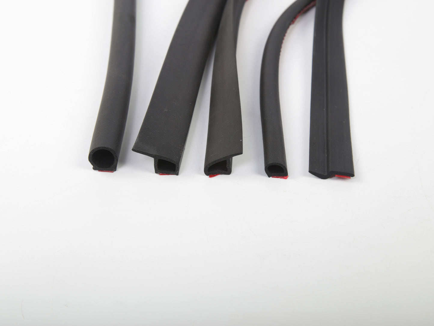 Model 3 2017-2025/Y: Noise Reduction Rubber Seal Strips Set (4 Doors+Frunk+Trunk+A-Pillar+B-Pillar)