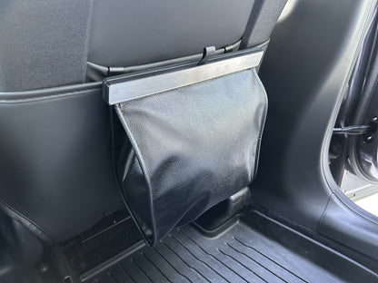 Model S/3/X/Y: Rear Seat PU Leather Magnetic Trash Bag (T2 Gift)