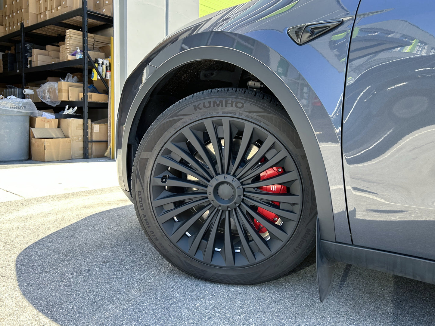 Model Y: Radiant 19" Wheel Rim Protector Cover