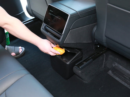 Model Y: Rear Passenger Centre Console Bin