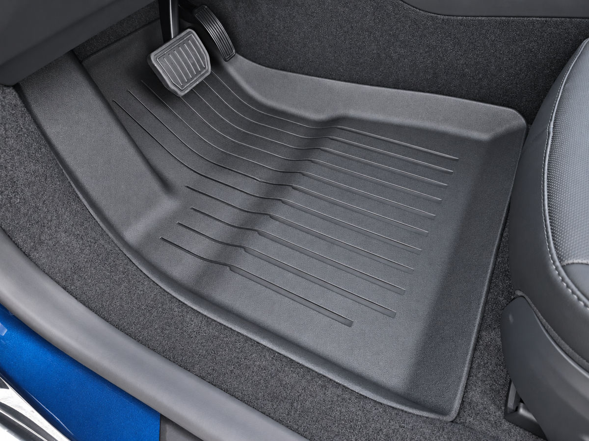 Model 3 Highland 2024+: TPE Full All-weather Floor/Frunk/Trunk Liners Mats Bundle Set (6 PCs)