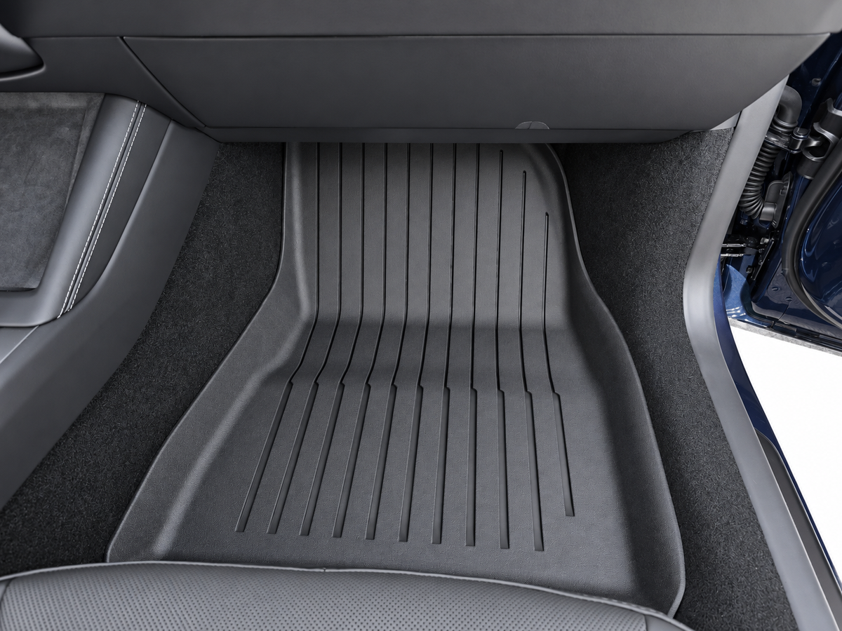 Model 3 Highland 2024+: TPE Full All-weather Floor/Frunk/Trunk Liners Mats Bundle Set (6 PCs)