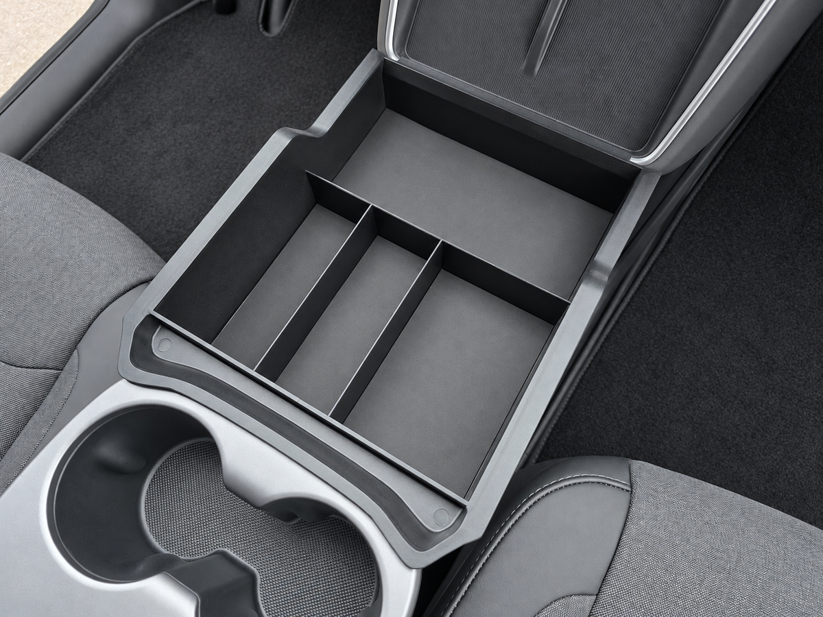 Model Y Standard RWD 2026+: Centre Console Bridge Organizer Storage Tray