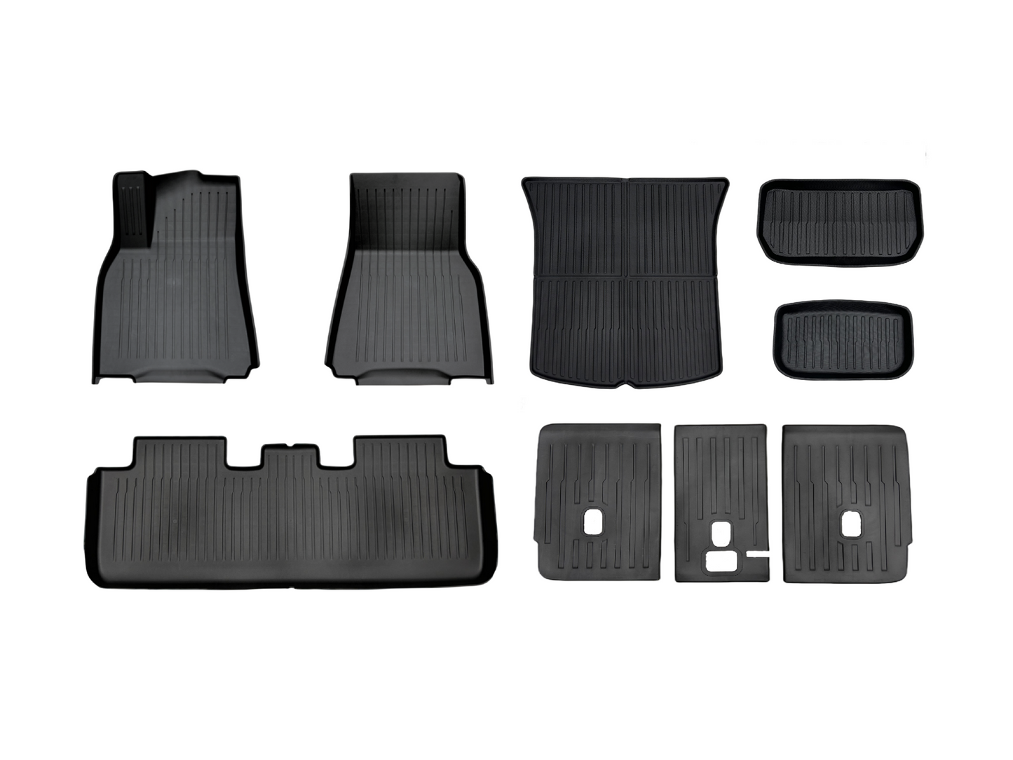 Model Y Legacy: Full All-weather Floor/Frunk/Trunk Mats Bundle Set (6 PCs)