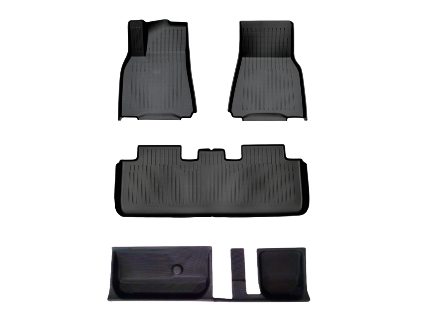 Model Y Legacy 7 Seaters: TPE 3-Rows All-weather Floor Mats (4 PCs)