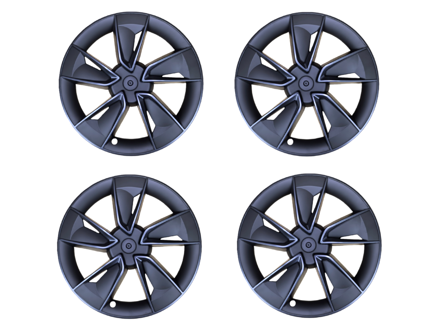 Model Y Juniper 2026+: Crossflow 19" Full Wheel Rim Protector Cover (4 PCs)