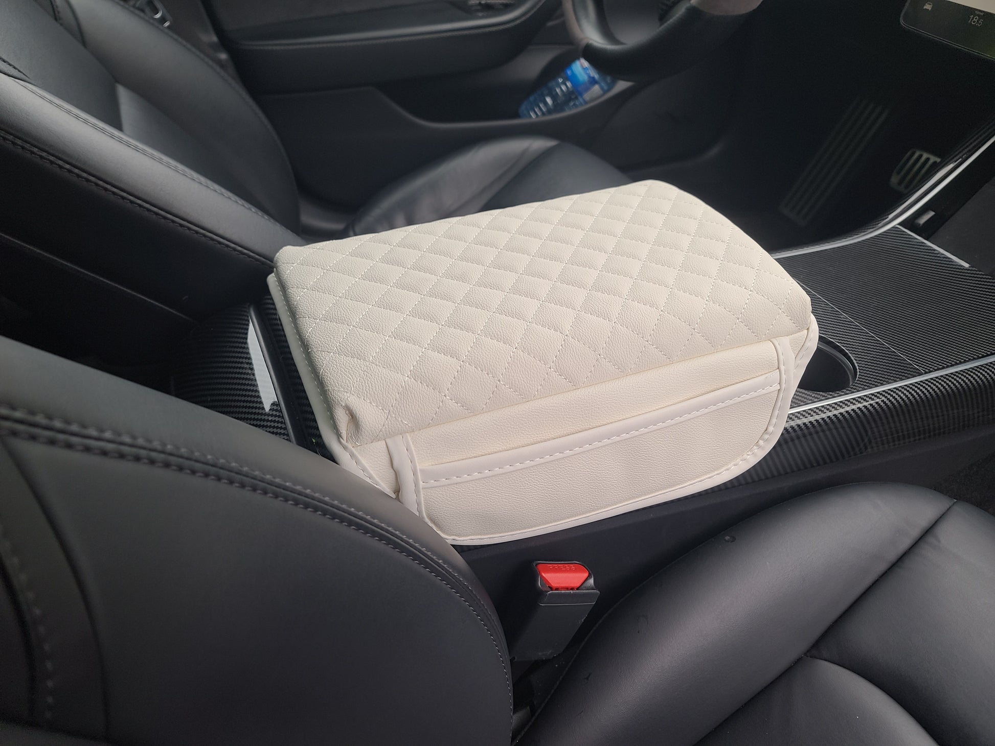 Model 3/Y: Armrest Leather Cushion Cover
