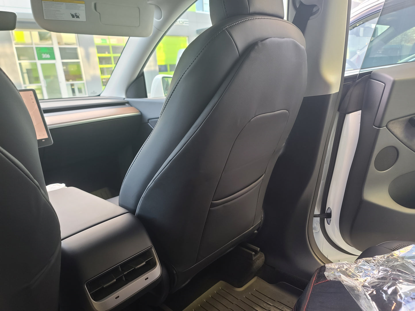 Model 3/Y: Full Backseat Kick Protector Mats(2 PCs)