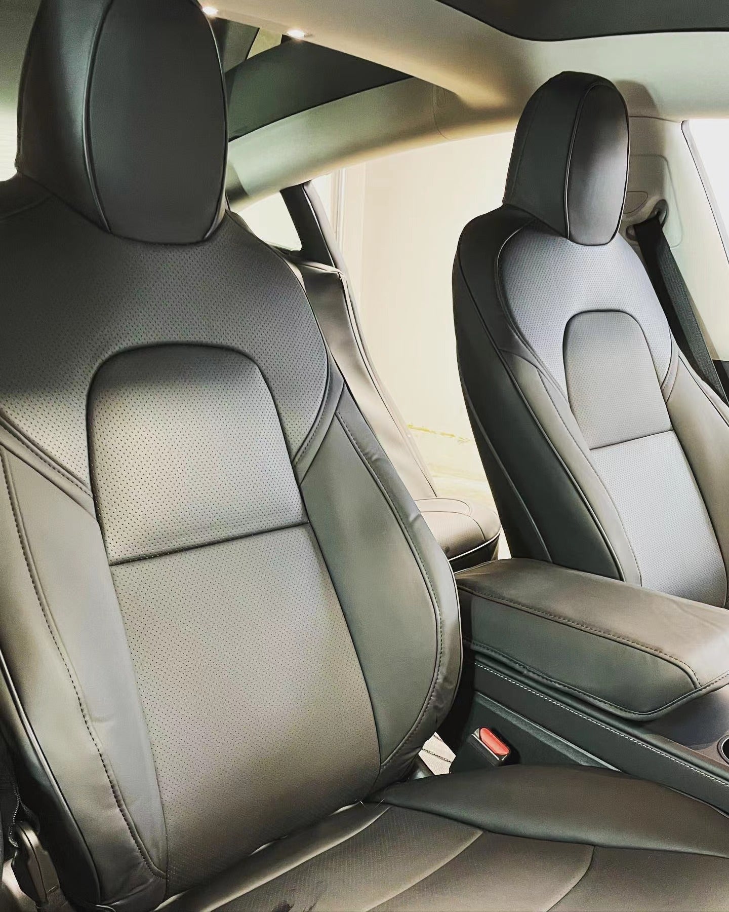Model Y: PU Leather Full Seat Cover (12 PCs)