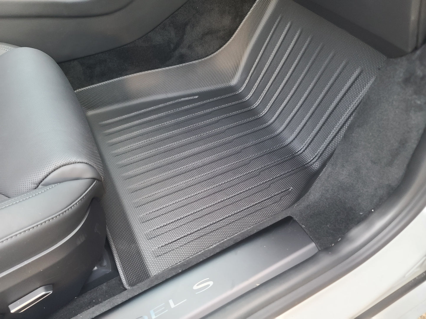 Model S 2021-2022: TPO All-weather Floor Mats (3 PCs)