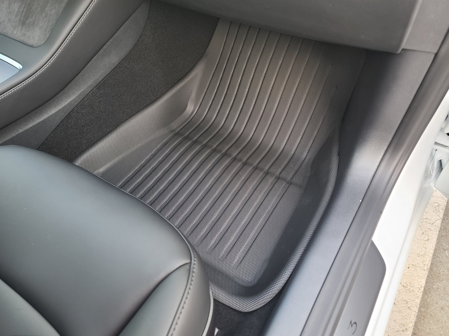 Model 3 2017-2022: Full All-weather Floor/Trunk Mats Bundle Set (TPE or XPE, 6 PCs)