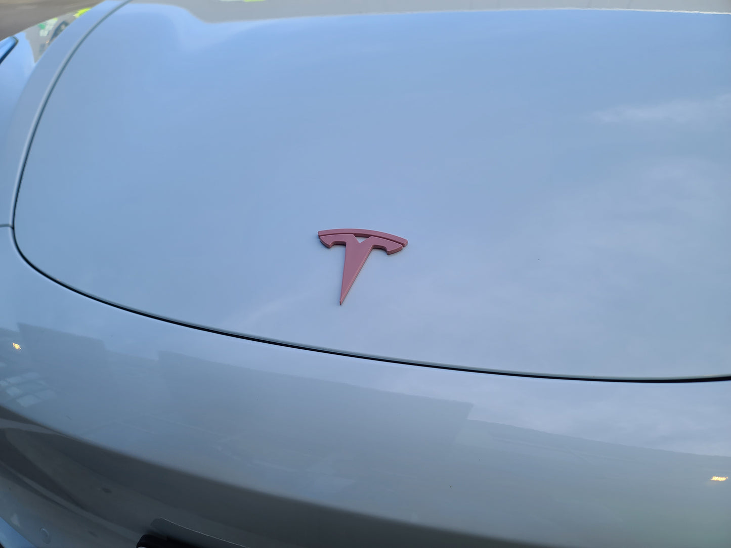 Model 3/Y: Frunk/Trunk/Steering Wheel Logo Decal Bundle (3 Pieces)