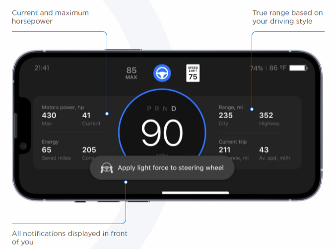 Model 3/Y: Teslogic Mobile Dashboard Display + Wireless Charging