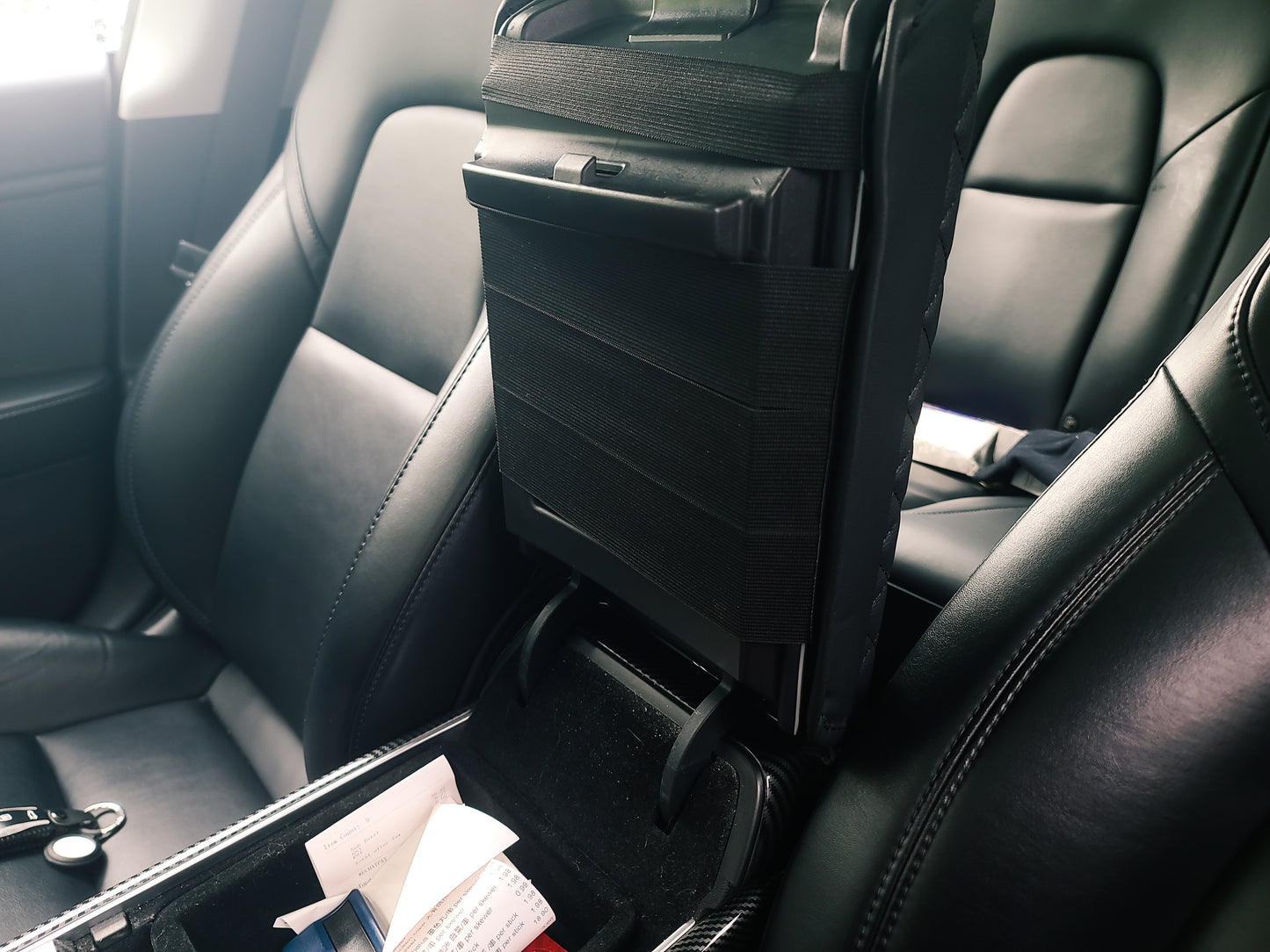 Model 3/Y: Armrest Leather Cushion Cover