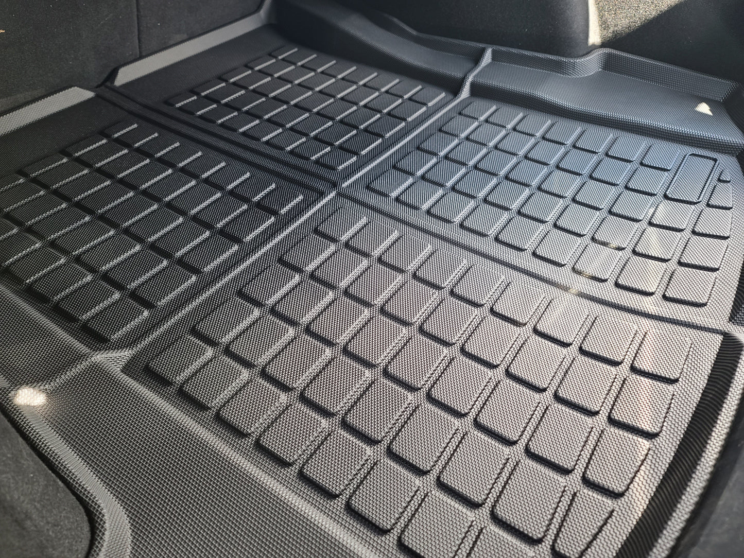 Model 3: Frunk & Trunk Mats Set (TPE-O Rubber, 3 PCs)